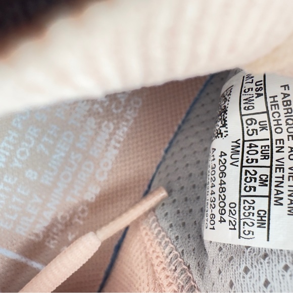 Men’s Under Armour Curry 8 Flow Class-Y Light Pink  3024432-601 SZ Men 7.5 =W 9 - Picture 8 of 9